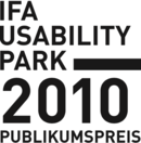 IFA Usability Park: Audience Award 2010 IFA Usability Park: Audience Award 2010