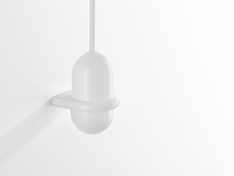 HEWI brush set white Brush set in the colour white made of polyamide