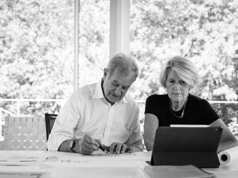 Prof Hans Nickl and Prof Christine Nickl-Weller Photo by Prof Hans Nickl and Prof Christine Nickl-Weller