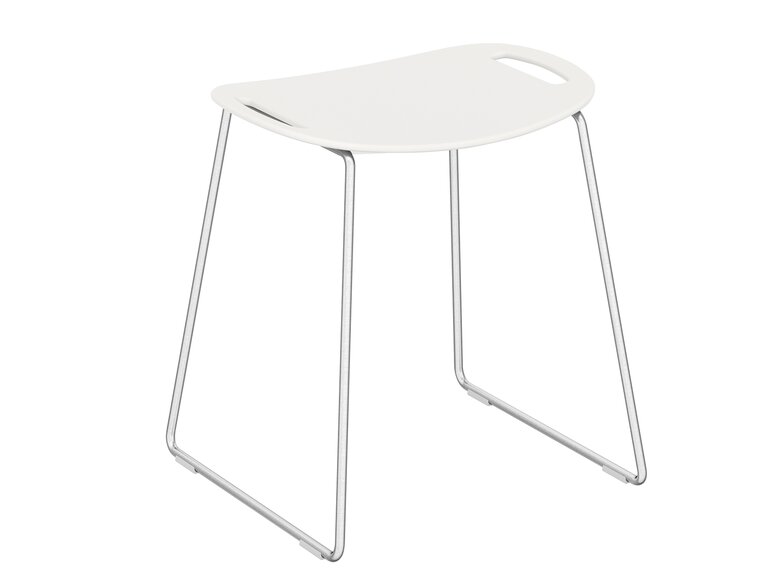 HEWI shower stool Shower stool in the colour white