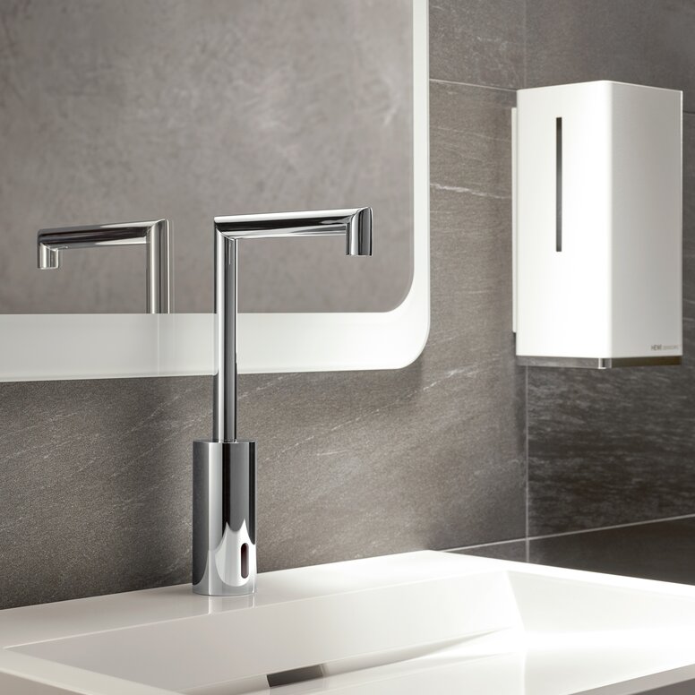 HEWI Sensoric single lever basin mixer Sensoric single-lever basin mixer