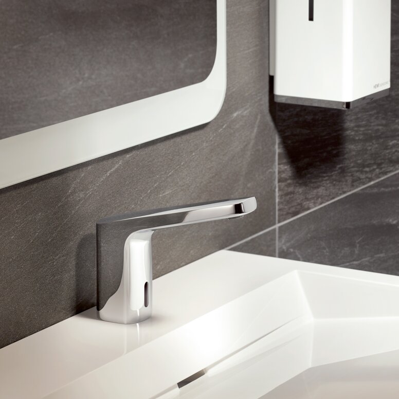 HEWI Sensoric single lever basin mixer Sensoric single-lever basin mixer